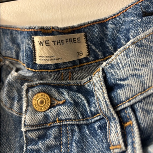 We The Free x Free People mid rise barrel Jean - Picture 2 of 4